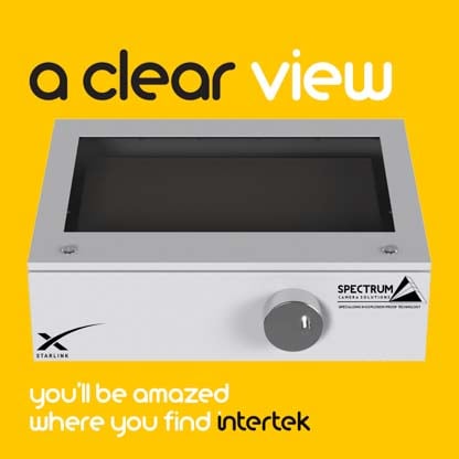 A Starlink terminal enclosure built by Spectrum Camera Solutions